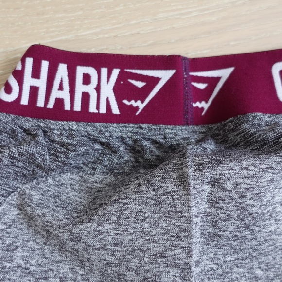 Gymshark Flex Leggings in Burgundy in XSMALL - Picture 8 of 16